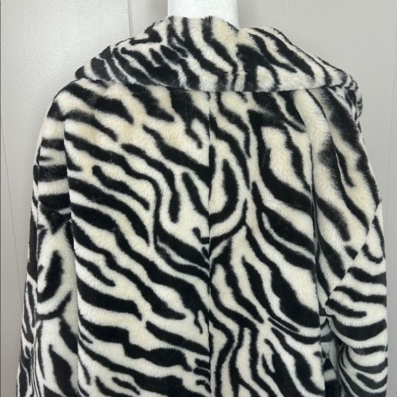 NWT Free People Perfect Zebra Maxi Jacket Size Medium - Picture 11 of 13
